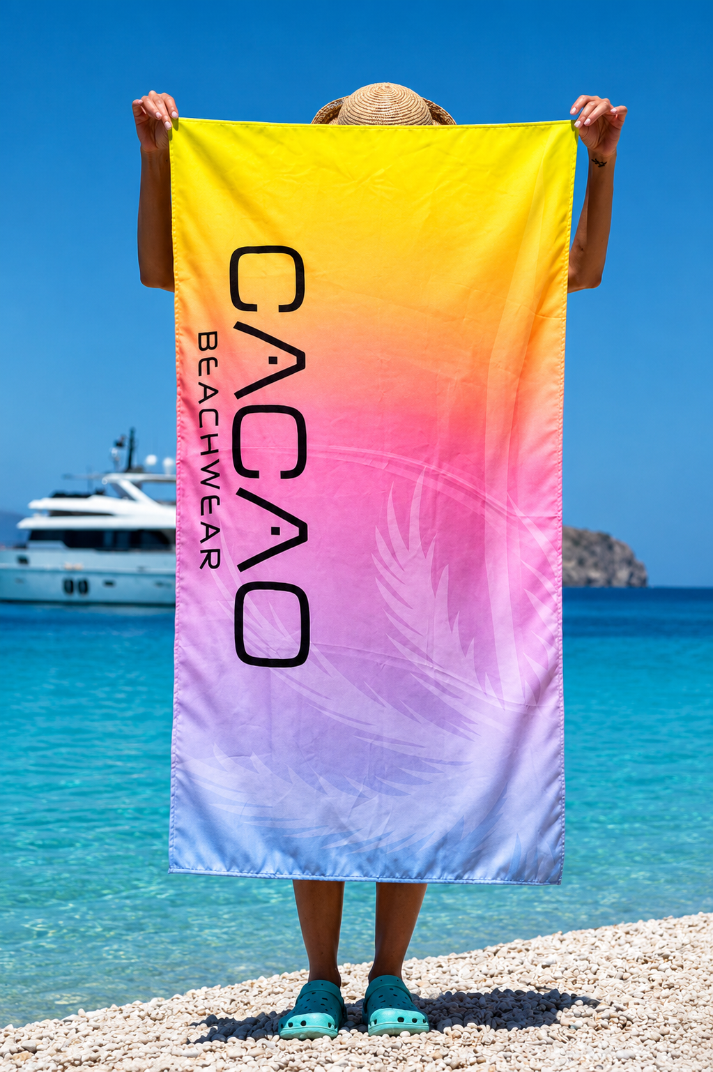 CACAO NanoDry Ultra Πετσέτα Παραλίας 75 × 160 cm