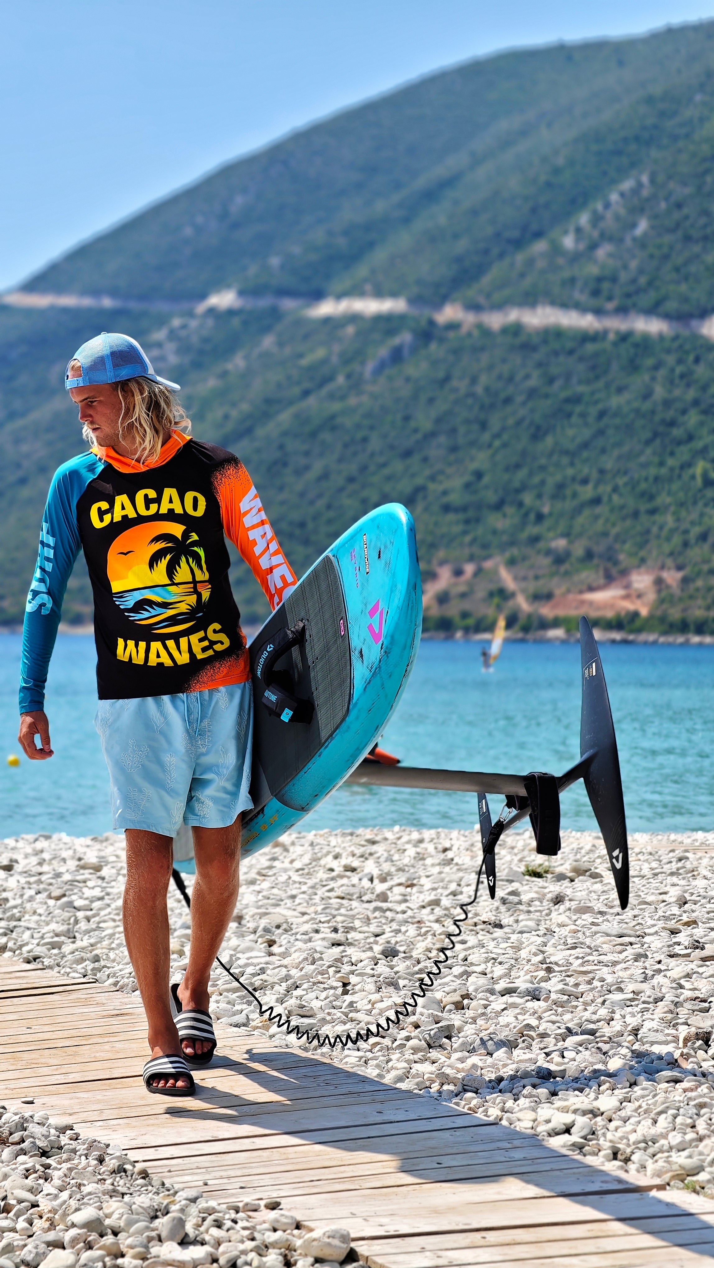 Ανδρικό rashguard Reef CACAO Beachwear™️ με προστασία UV