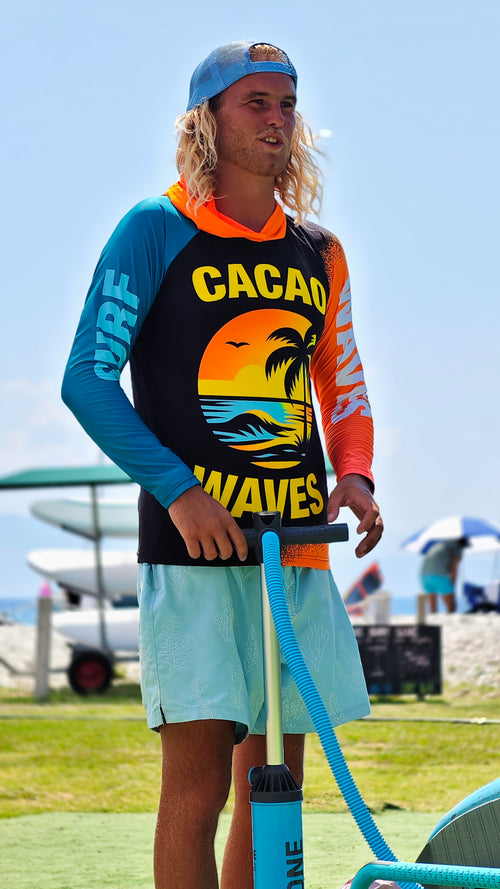 Ανδρικό rashguard Reef CACAO Beachwear™️ με προστασία UV