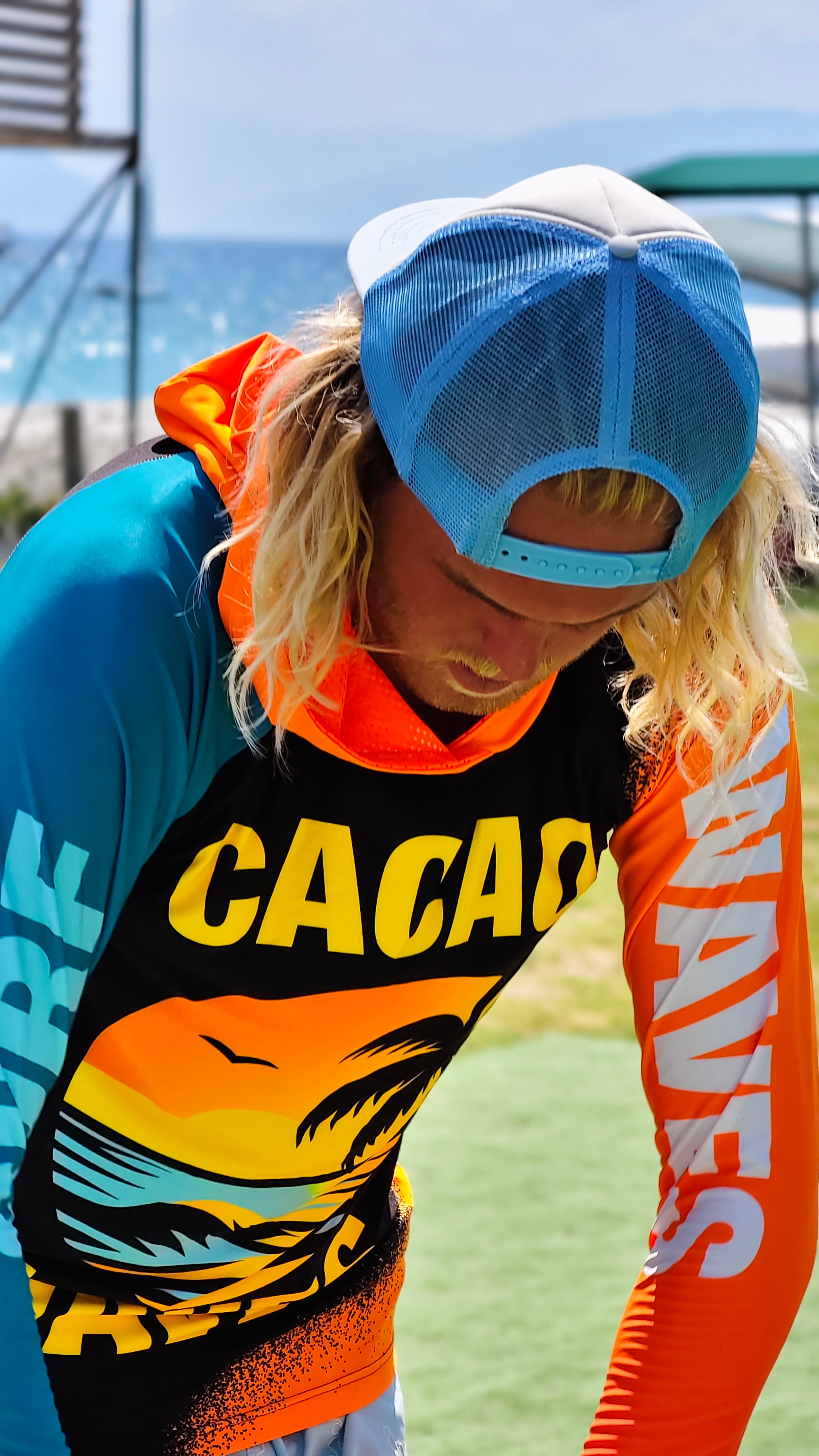 Ανδρικό rashguard Reef CACAO Beachwear™️ με προστασία UV