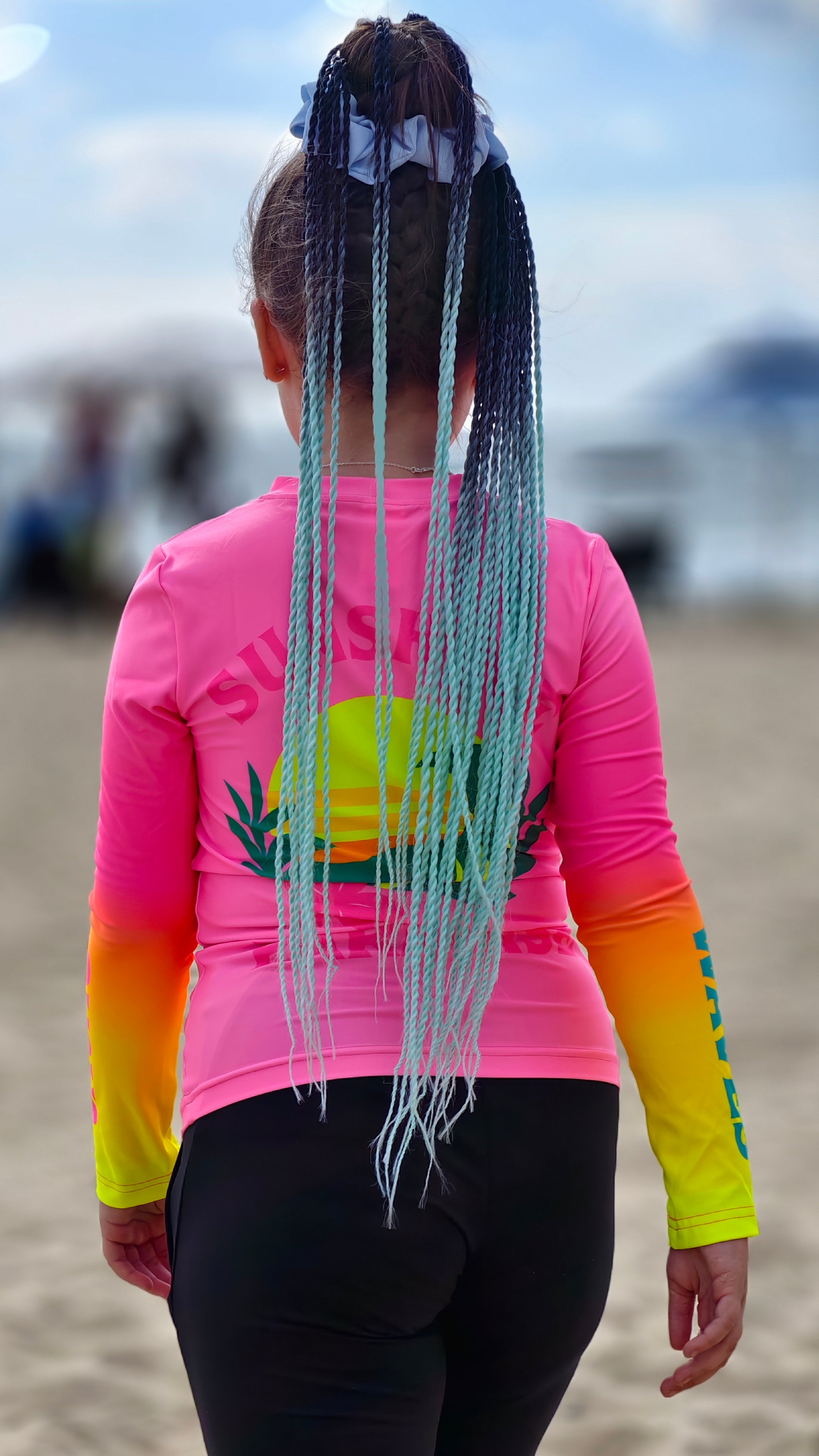 Παιδικό rashguard Sunshine CACAO Beachwear™️ με προστασία UV