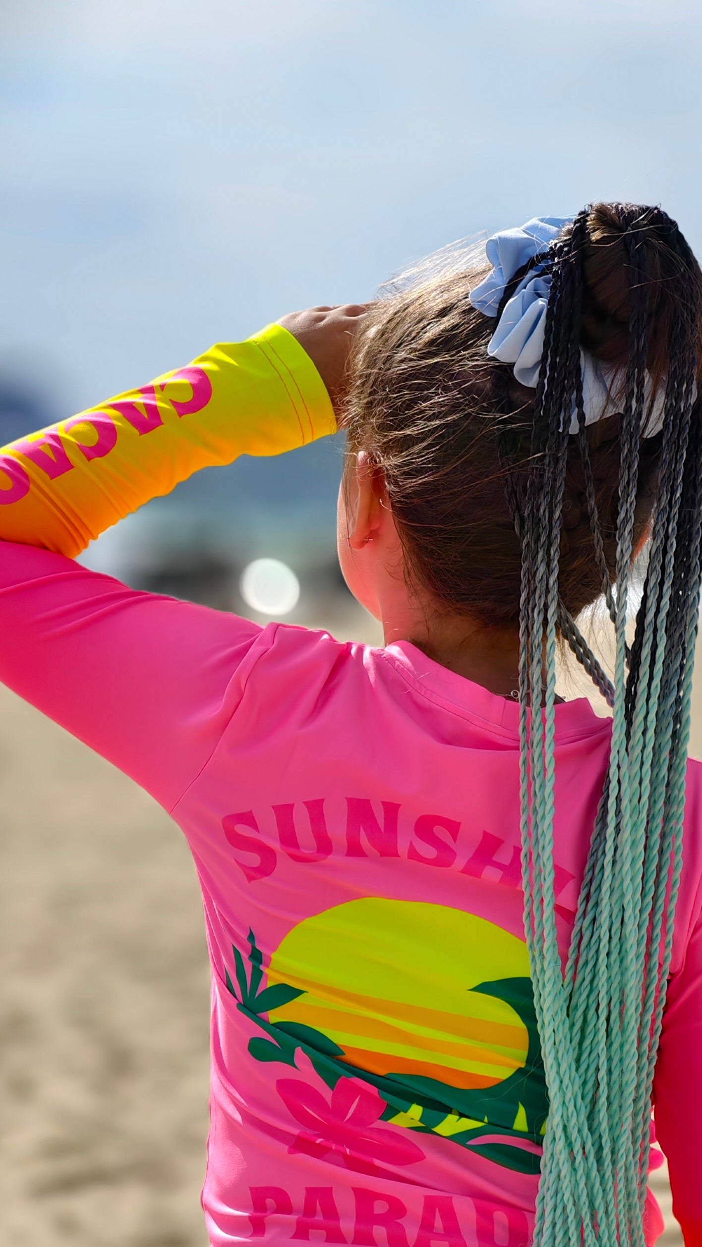 Παιδικό rashguard Sunshine CACAO Beachwear™️ με προστασία UV