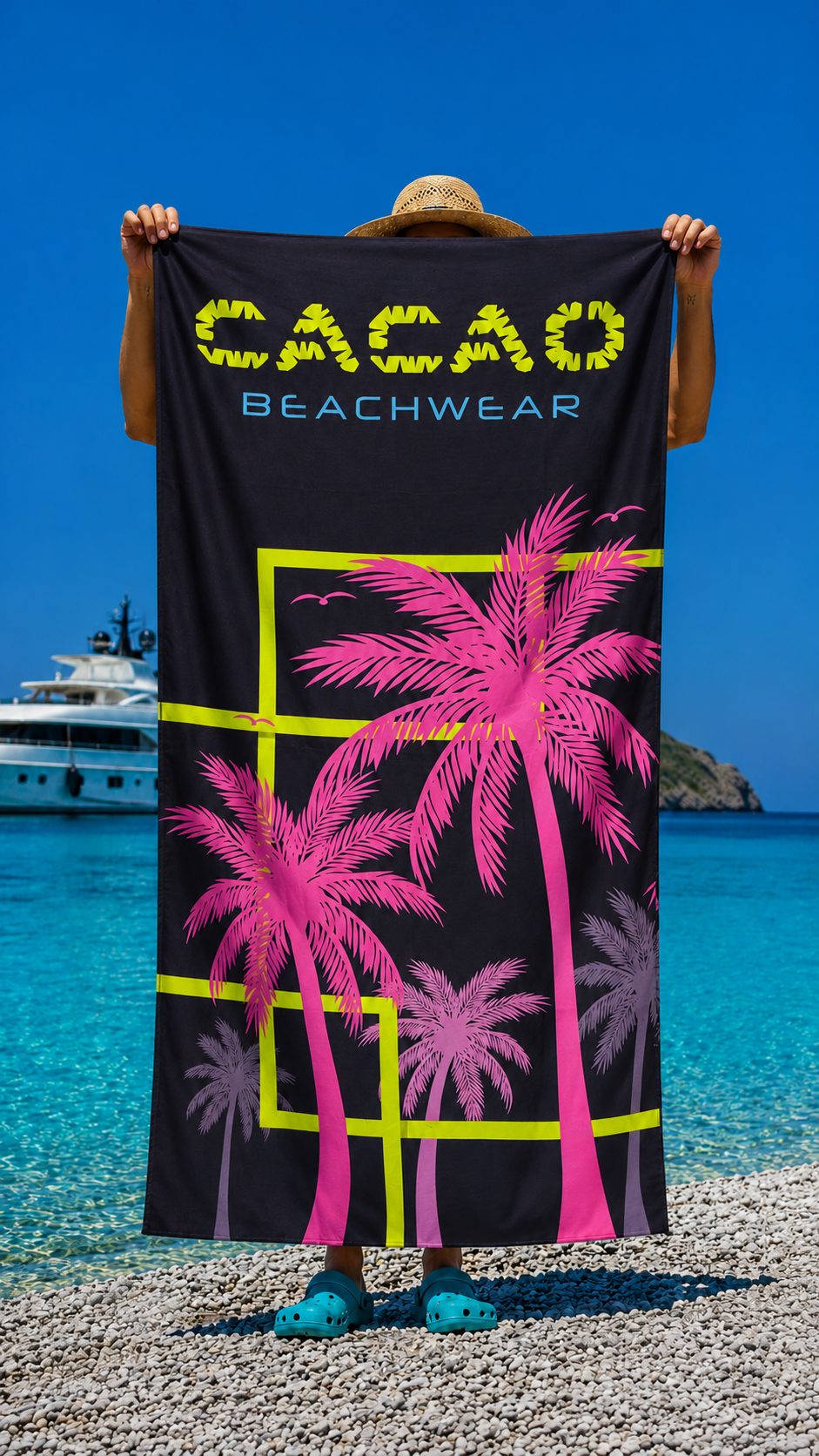 CACAO NanoDry Ultra Blue Πετσέτα Παραλίας 75 × 160 cm (Copy)
